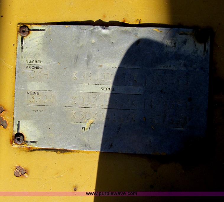 image for item A8504 1996 Caterpillar D4H LGP dozer
