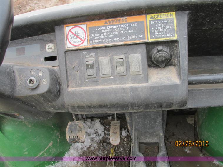 image for item AH9999 2008 John Deere XUV 620I utility vehicles