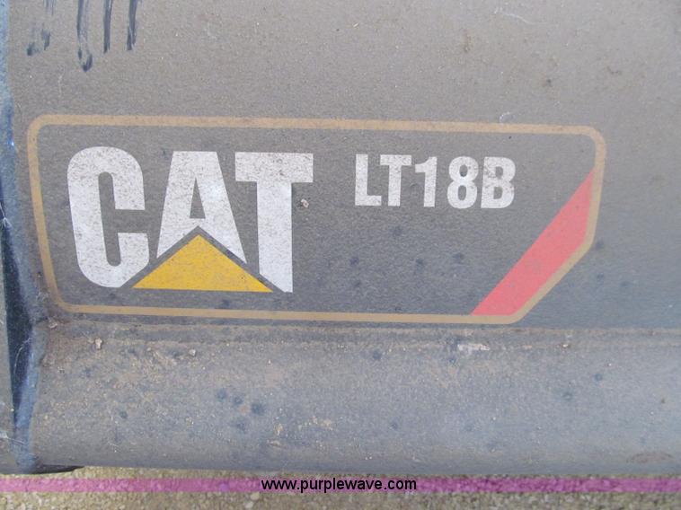 image for item D7239 Caterpillar LT18B tiller