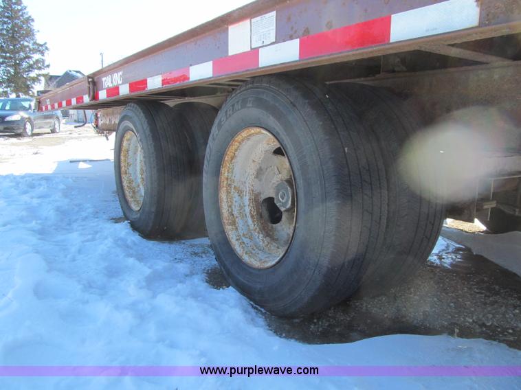 image for item D7241 1997 Trail King TK24-2400 equipment trailer