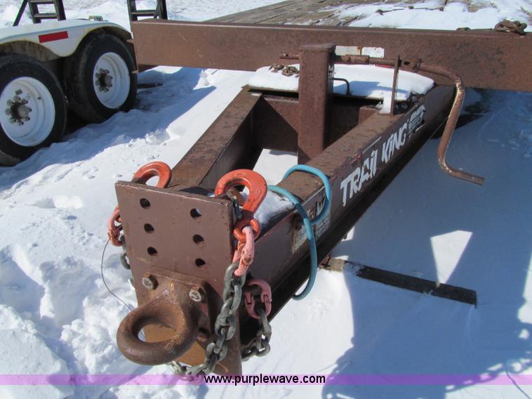 image for item D7241 1997 Trail King TK24-2400 equipment trailer