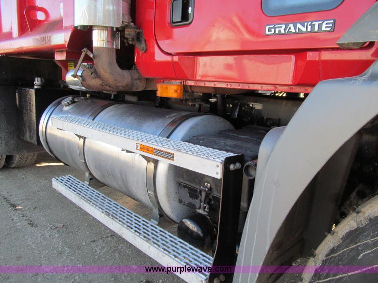 image for item D7244 2007 Mack CT713 Granite tandem axle dump truck