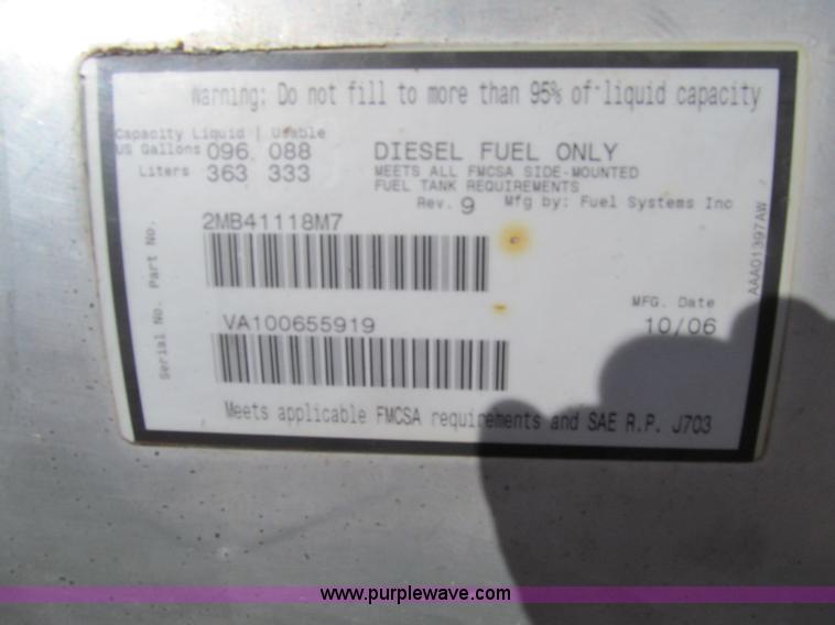 image for item D7244 2007 Mack CT713 Granite tandem axle dump truck