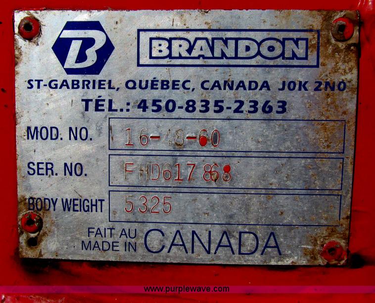 image for item D7244 2007 Mack CT713 Granite tandem axle dump truck