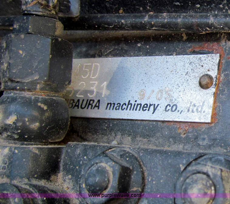 image for item D7245 2006 New Holland TC45A MFWD tractor