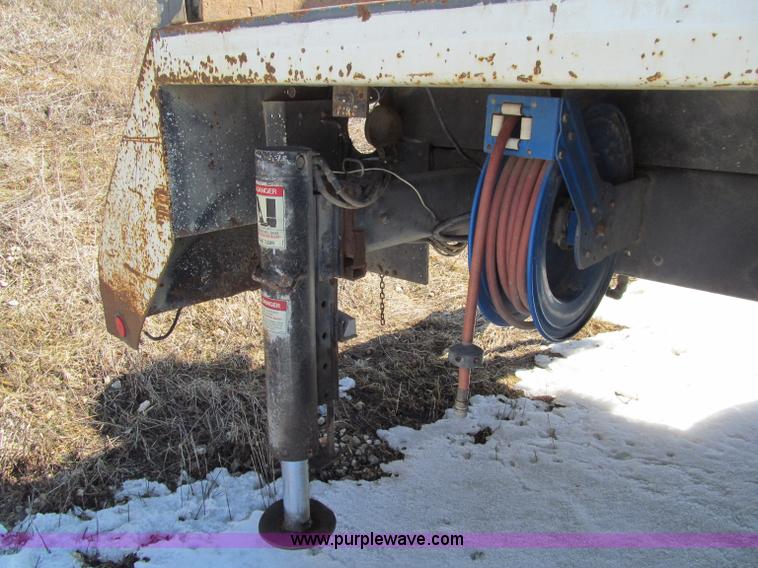 image for item D7250 2003 Freightliner FL80 Crew Cab tandem axle boom truck