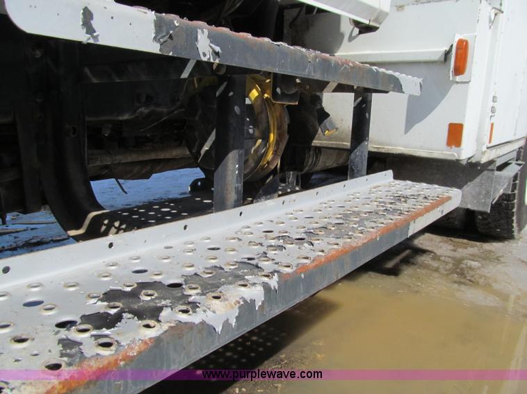 image for item D7250 2003 Freightliner FL80 Crew Cab tandem axle boom truck