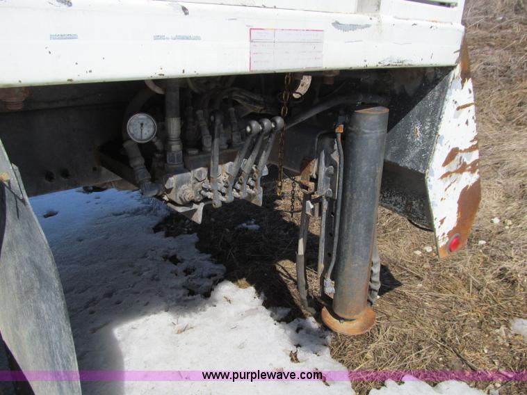 image for item D7250 2003 Freightliner FL80 Crew Cab tandem axle boom truck