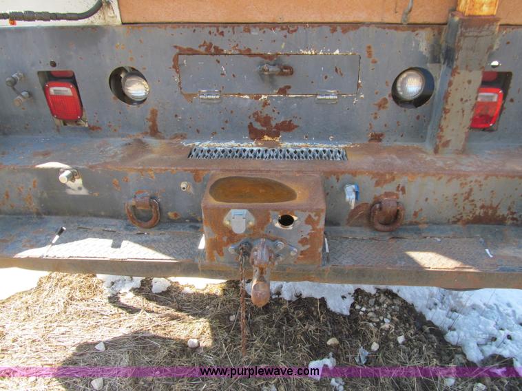 image for item D7250 2003 Freightliner FL80 Crew Cab tandem axle boom truck