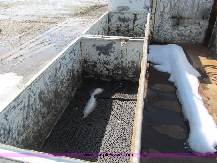 image for item D7250 2003 Freightliner FL80 Crew Cab tandem axle boom truck