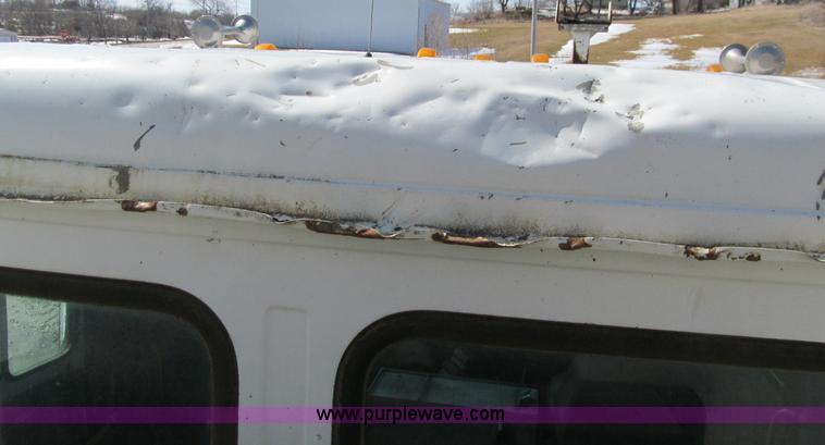 image for item D7250 2003 Freightliner FL80 Crew Cab tandem axle boom truck