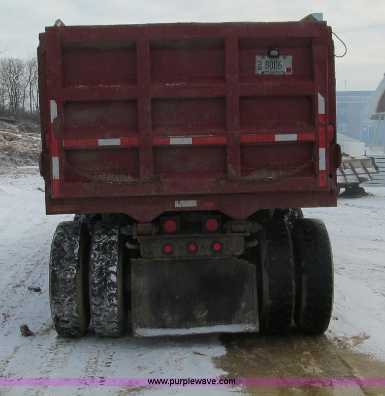 image for item F5951 1994 Mack RB688S quad axle dump truck