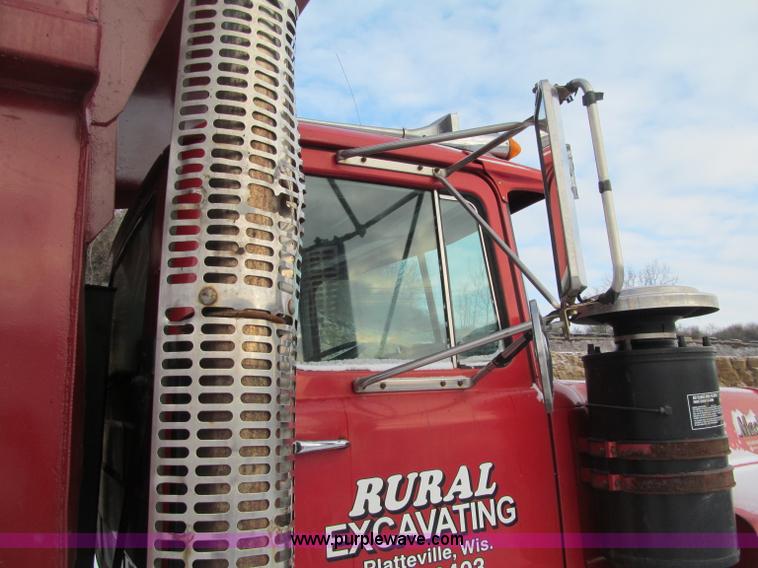 image for item F5951 1994 Mack RB688S quad axle dump truck