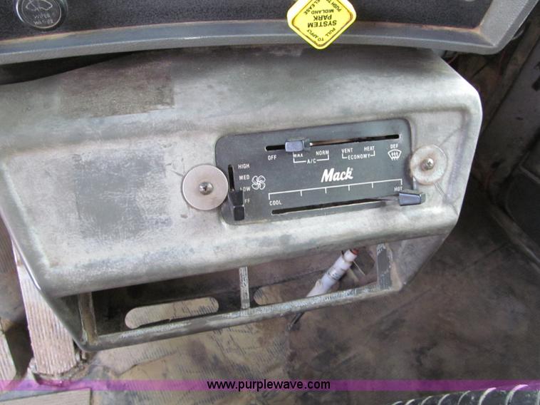 image for item F5951 1994 Mack RB688S quad axle dump truck