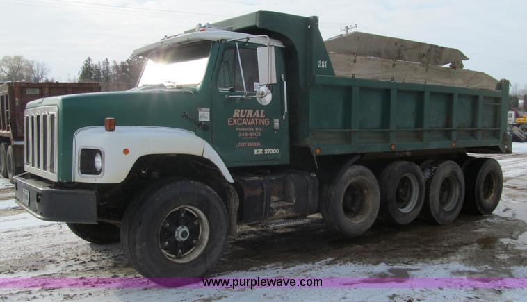 image for item F5953 1978 International F2674 quad axle dump truck
