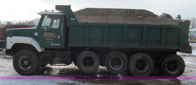 image for item F5953 1978 International F2674 quad axle dump truck