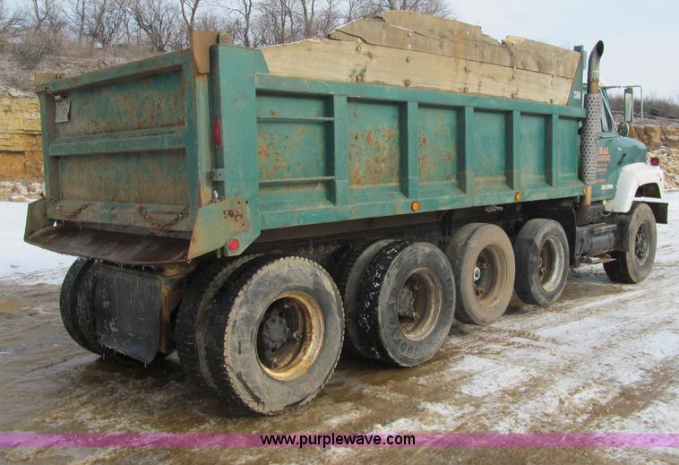 image for item F5953 1978 International F2674 quad axle dump truck