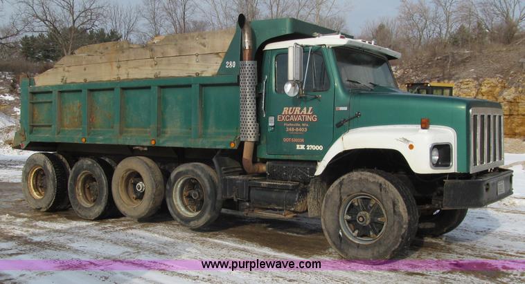 image for item F5953 1978 International F2674 quad axle dump truck