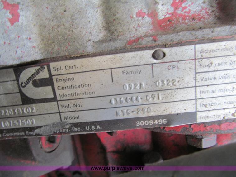 image for item F5953 1978 International F2674 quad axle dump truck