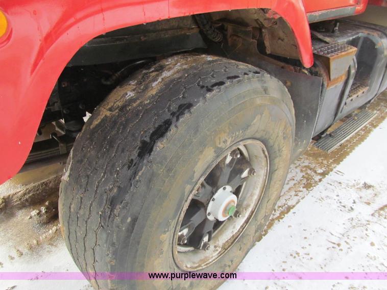 image for item F5954 1984 International F2674 tri axle dump truck