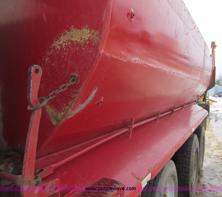 image for item F5954 1984 International F2674 tri axle dump truck