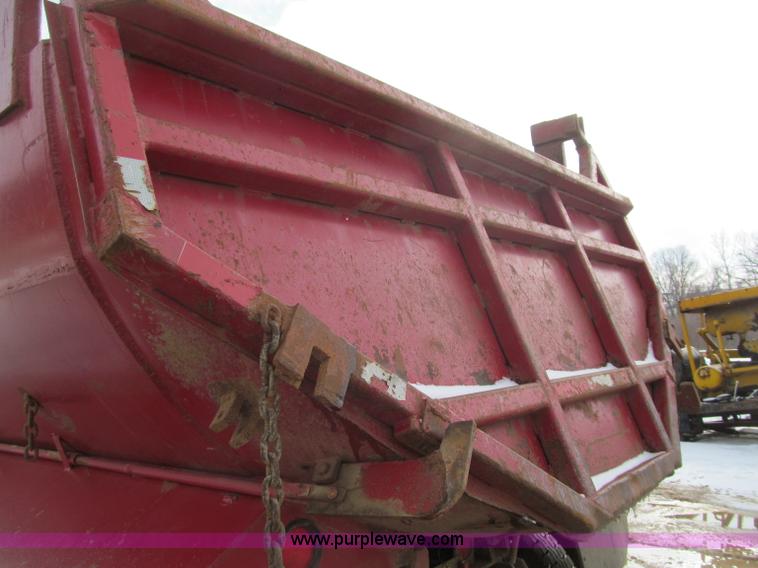 image for item F5954 1984 International F2674 tri axle dump truck