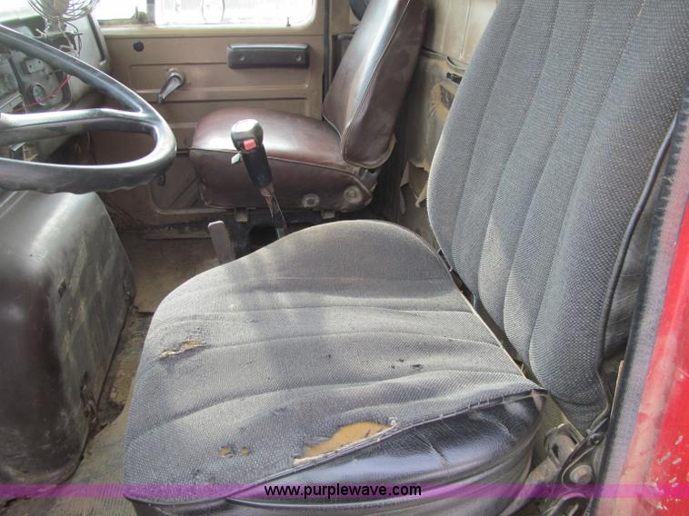 image for item F5954 1984 International F2674 tri axle dump truck