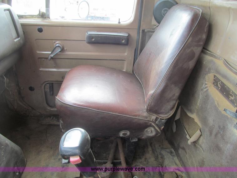 image for item F5954 1984 International F2674 tri axle dump truck