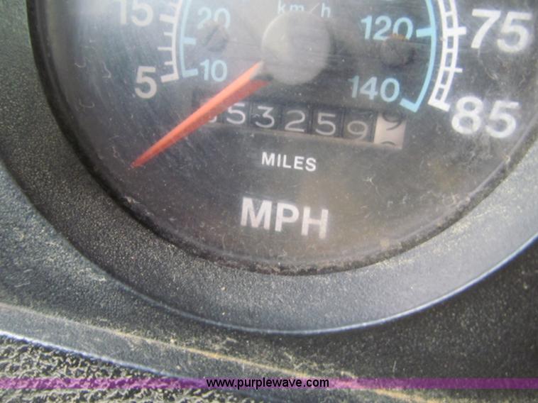 image for item F5954 1984 International F2674 tri axle dump truck