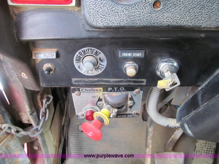 image for item F5954 1984 International F2674 tri axle dump truck