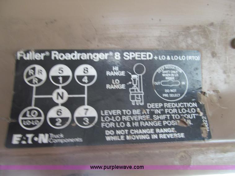 image for item F5954 1984 International F2674 tri axle dump truck