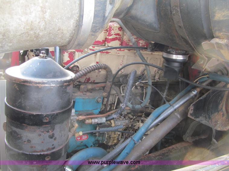 image for item F5954 1984 International F2674 tri axle dump truck