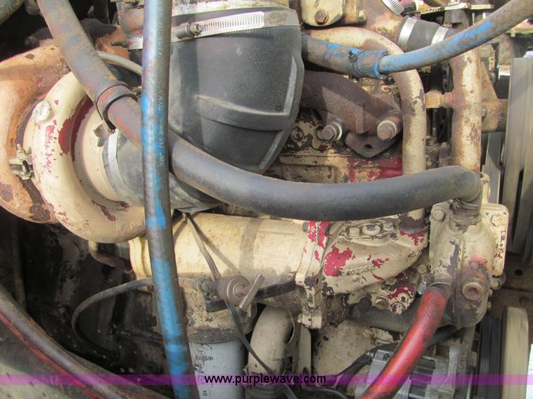 image for item F5954 1984 International F2674 tri axle dump truck