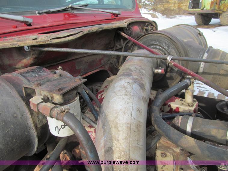 image for item F5954 1984 International F2674 tri axle dump truck