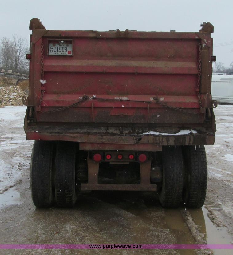 image for item F5958 1980 Mack DM686 tri axle dump truck