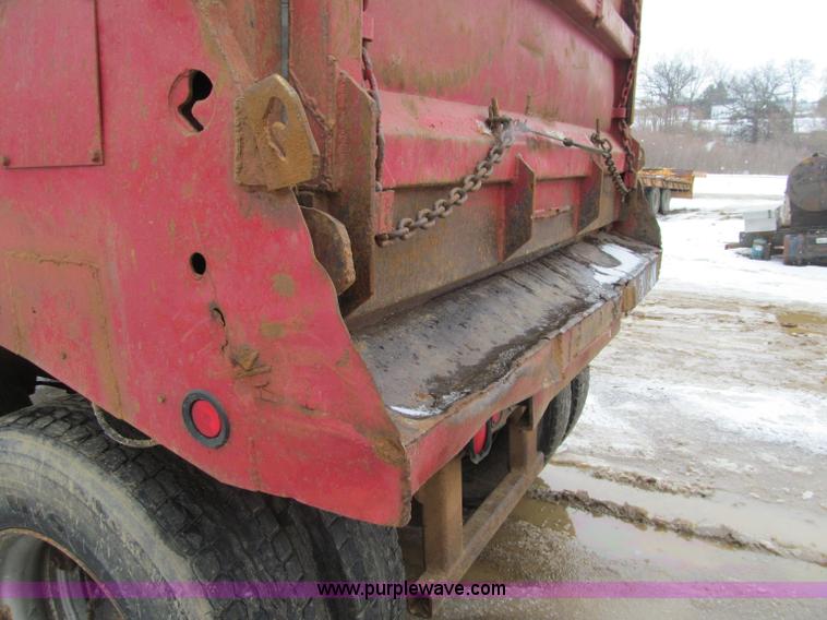 image for item F5958 1980 Mack DM686 tri axle dump truck