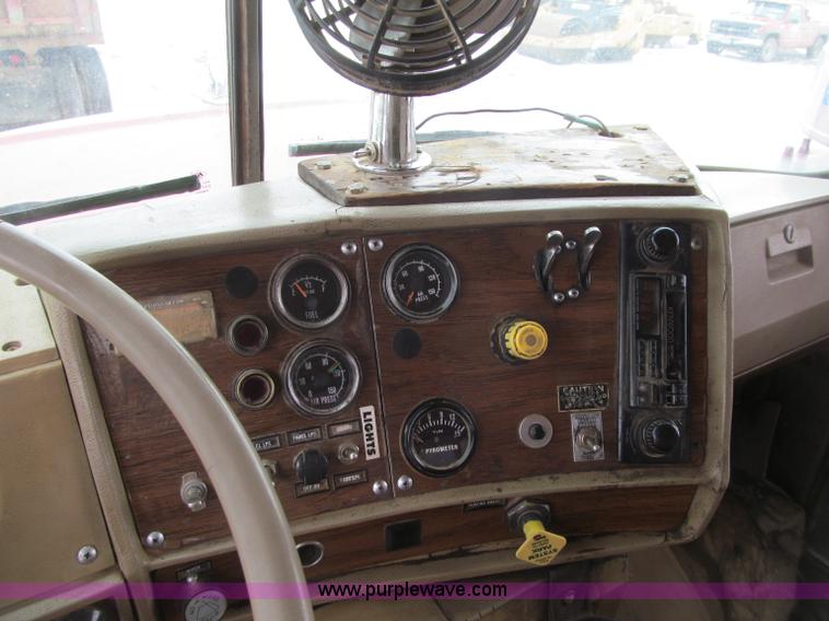 image for item F5958 1980 Mack DM686 tri axle dump truck