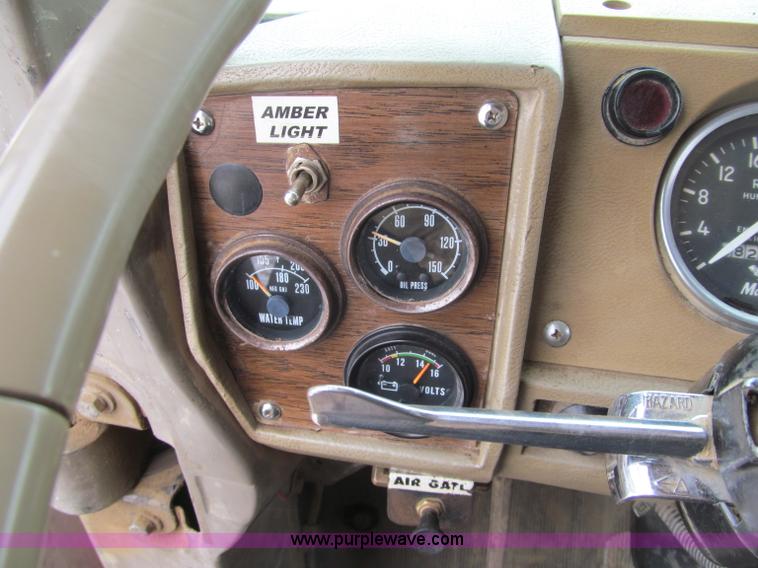 image for item F5958 1980 Mack DM686 tri axle dump truck