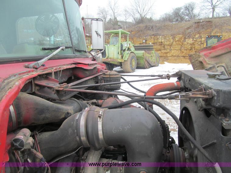 image for item F5958 1980 Mack DM686 tri axle dump truck