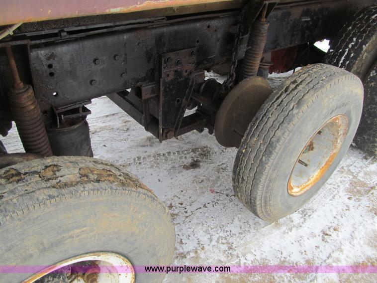 image for item F5960 1986 Ford 9000 quad axle dump truck