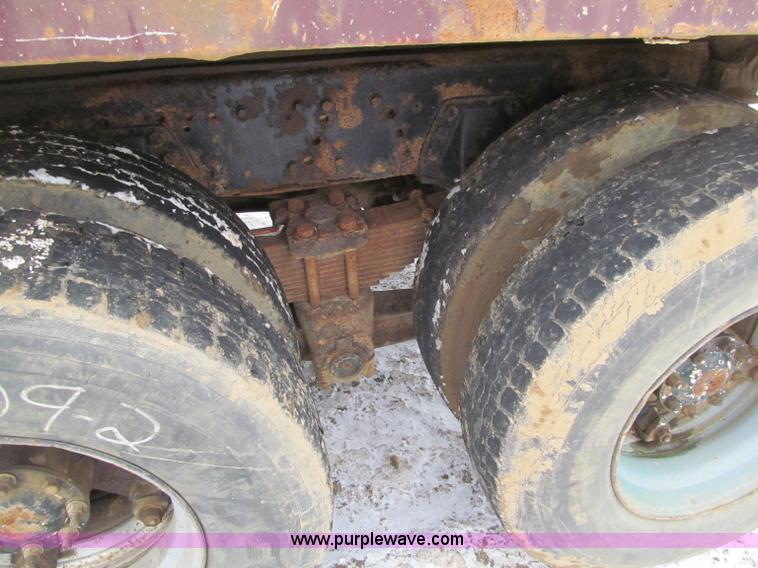 image for item F5960 1986 Ford 9000 quad axle dump truck