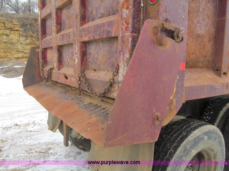 image for item F5960 1986 Ford 9000 quad axle dump truck