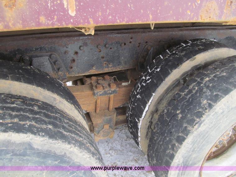 image for item F5960 1986 Ford 9000 quad axle dump truck