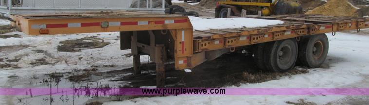 image for item F5965 1955 Martin Manufacturing GHP5T tandem axle trailer