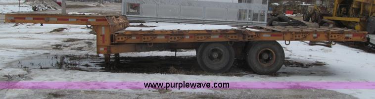 image for item F5965 1955 Martin Manufacturing GHP5T tandem axle trailer
