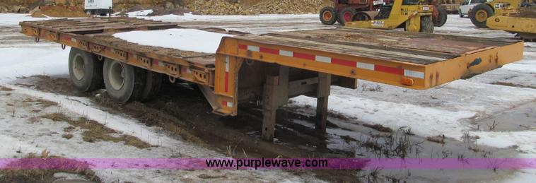 image for item F5965 1955 Martin Manufacturing GHP5T tandem axle trailer