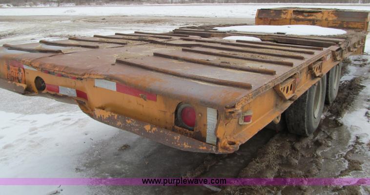 image for item F5965 1955 Martin Manufacturing GHP5T tandem axle trailer