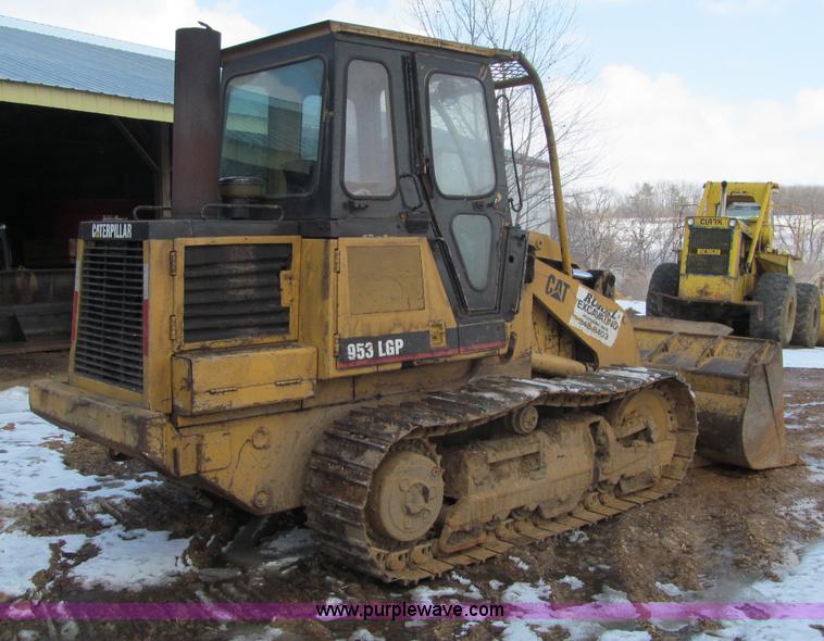 image for item F5968 Caterpillar 953 LGP track loader