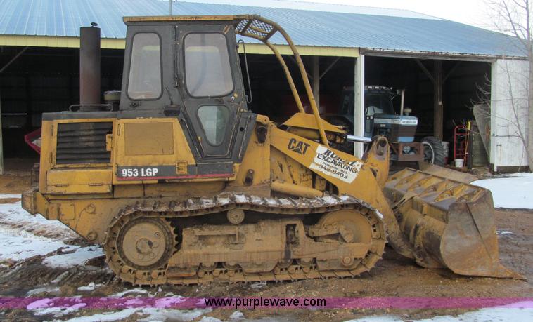 image for item F5968 Caterpillar 953 LGP track loader