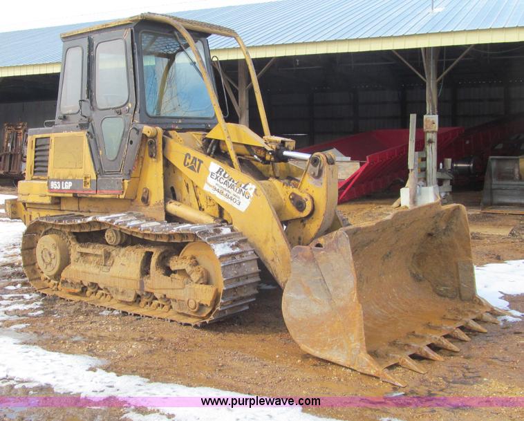 image for item F5968 Caterpillar 953 LGP track loader